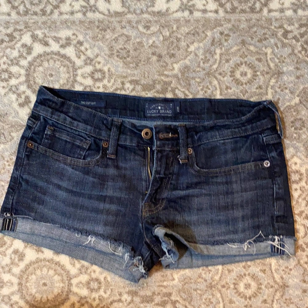 Lucky brand denim cutoffs